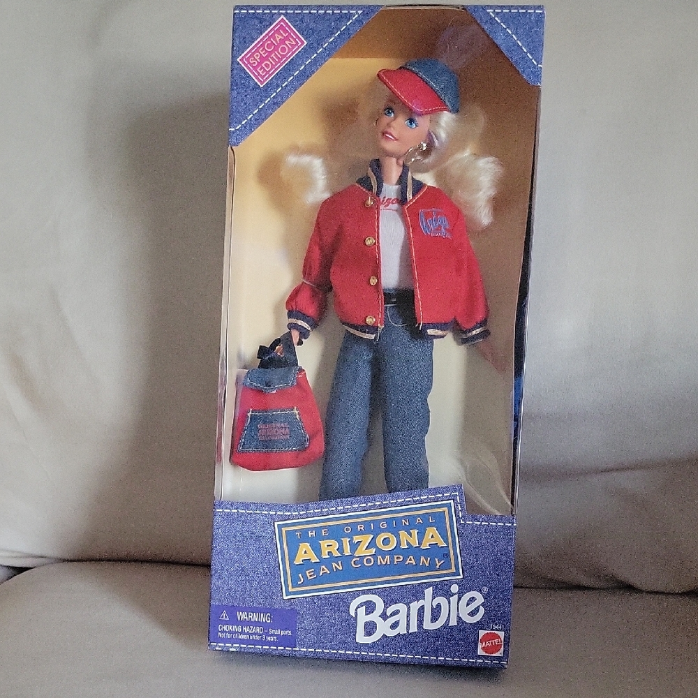 Barbie Arizona Jean Co. in Red Jacket and Blue Jeans with Cap